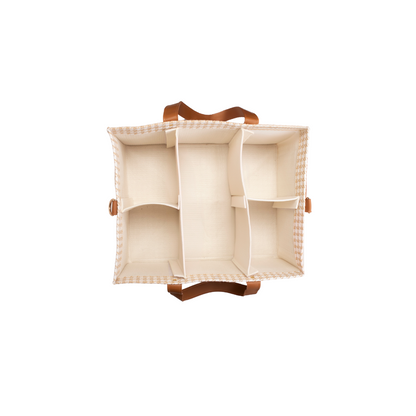 Bunnie Caddie - Houndstooth Tan