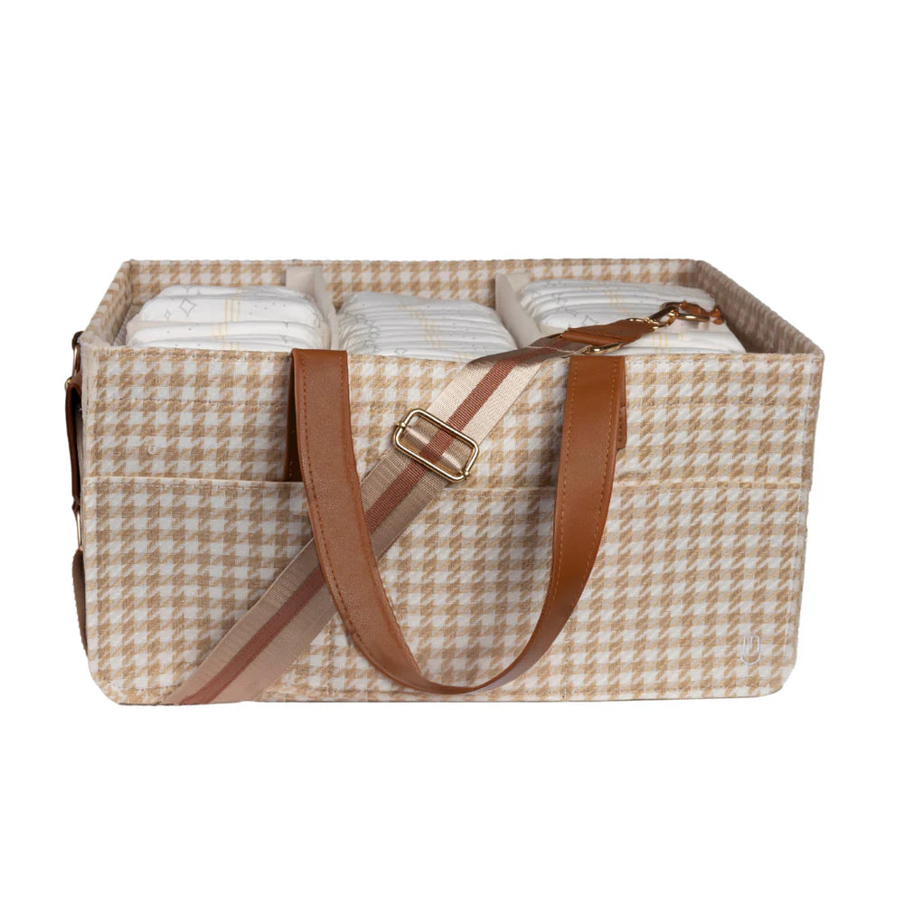 Bunnie Caddie - Houndstooth Tan